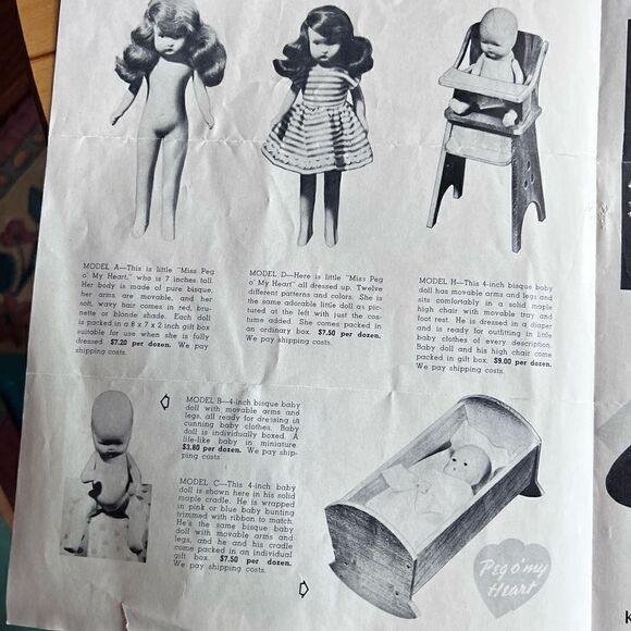 For @cgdaners - Vintage small baby doll Kerr & Hinz Bisque - Picture 7 of 8